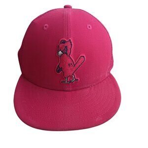 New Era 59Fifty St. Louis Cardinals Red Mesh Back Fitted Hat Size 7 5/8
